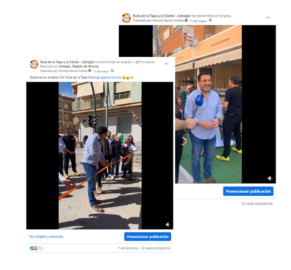 Flyer informativo del evento